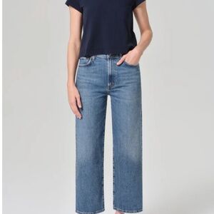 Agolde Harper Crop Jeans in Moor (size 29)